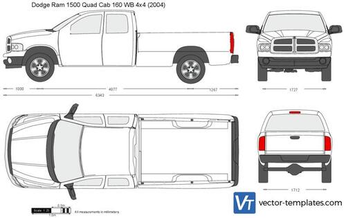 Dodge Ram 1500 Quad Cab 160 WB 4x4