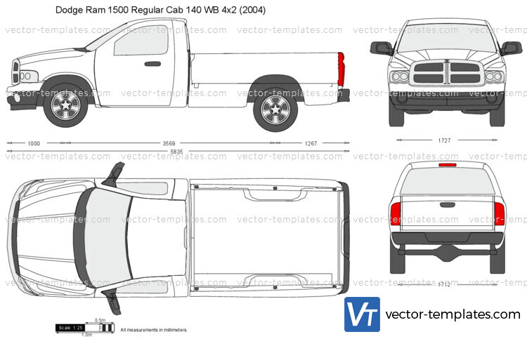 Dodge Ram 1500 Regular Cab 140 WB 4x2