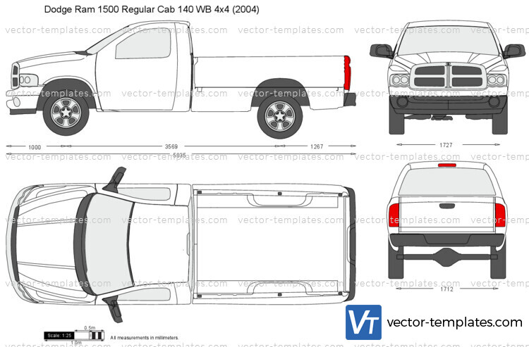 Dodge Ram 1500 Regular Cab 140 WB 4x4