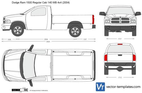 Dodge Ram 1500 Regular Cab 140 WB 4x4