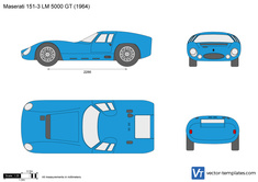Maserati 151-3 LM 5000 GT