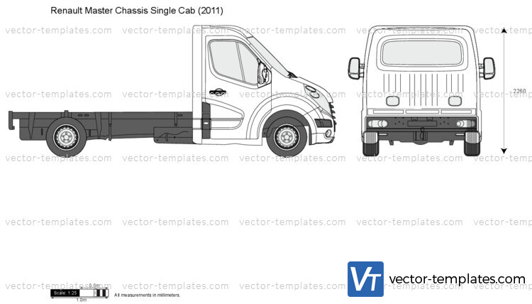 Renault Master Chassis Single Cab