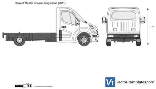 Renault Master Chassis Single Cab