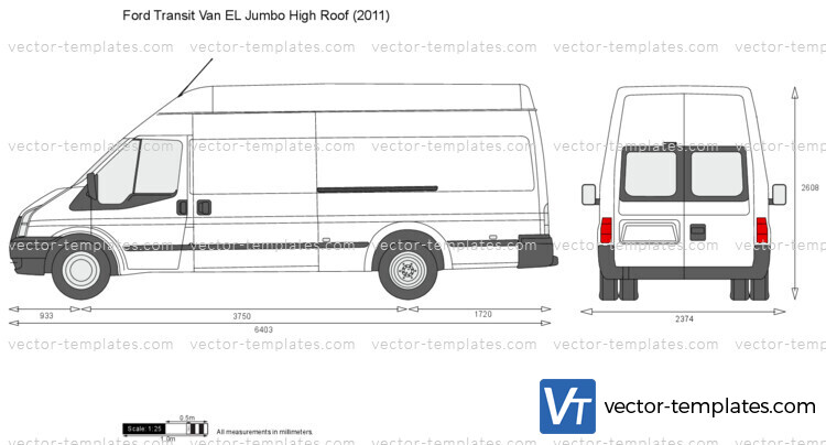 2016 ford transit 250 template