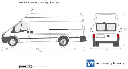 Ford Transit Van EL Jumbo High Roof