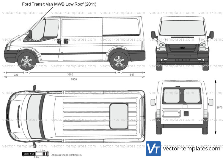 Ford Transit Van MWB Low Roof