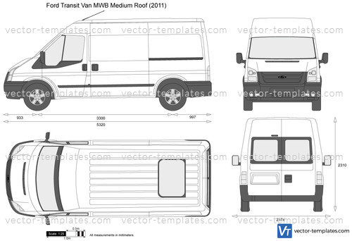 Ford Transit Van MWB Medium Roof