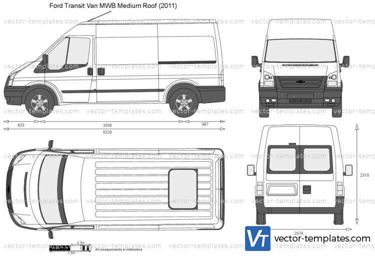 Ford Transit Van MWB Medium Roof