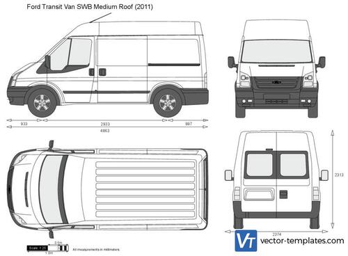 Ford Transit Van SWB Medium Roof