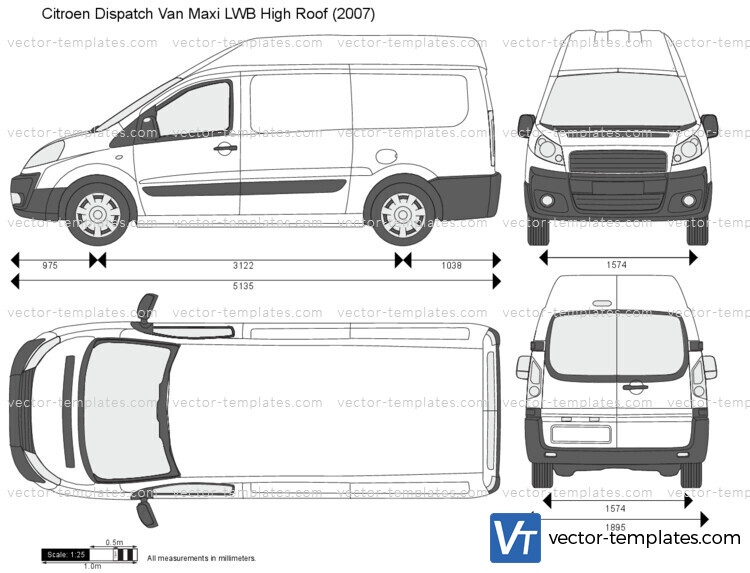 Citroen Dispatch Van Maxi LWB High Roof