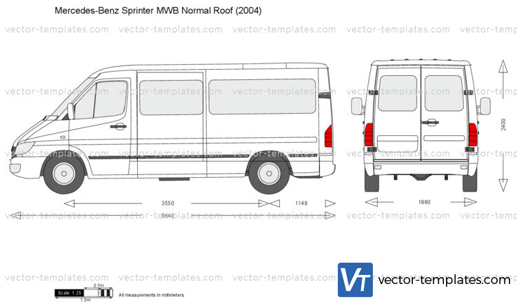 Mercedes-Benz Sprinter MWB Normal Roof