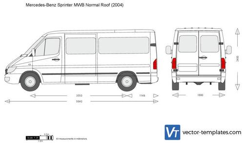 Mercedes-Benz Sprinter MWB Normal Roof