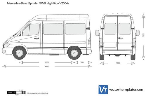 Mercedes-Benz Sprinter SWB High Roof