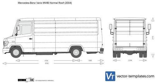 Mercedes-Benz Vario MWB Normal Roof