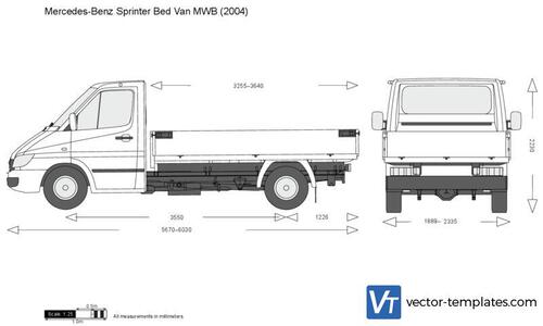 Mercedes-Benz Sprinter Bed Van MWB