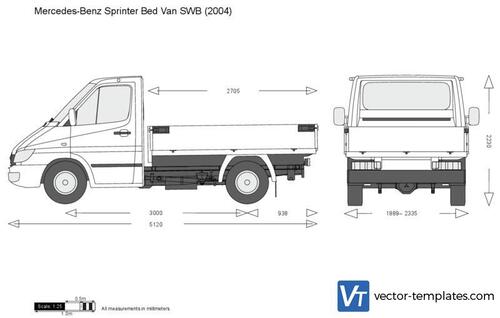 Mercedes-Benz Sprinter Bed Van SWB