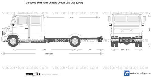 Mercedes-Benz Vario Chassis Double Cab LWB
