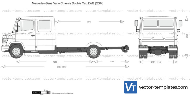 Mercedes-Benz Vario Chassis Double Cab LWB