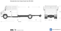 Mercedes-Benz Vario Chassis Double Cab LWB