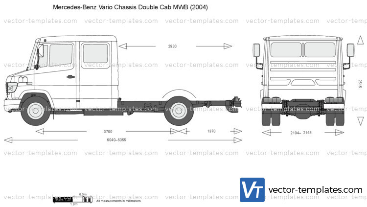 Mercedes-Benz Vario Chassis Double Cab MWB