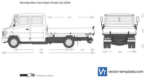 Mercedes-Benz Vario Kipper Double Cab