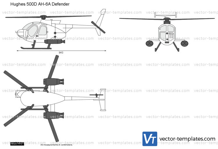 Hughes 500D AH-6A Defender