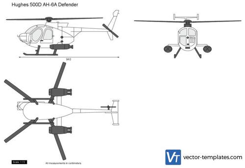 Hughes 500D AH-6A Defender