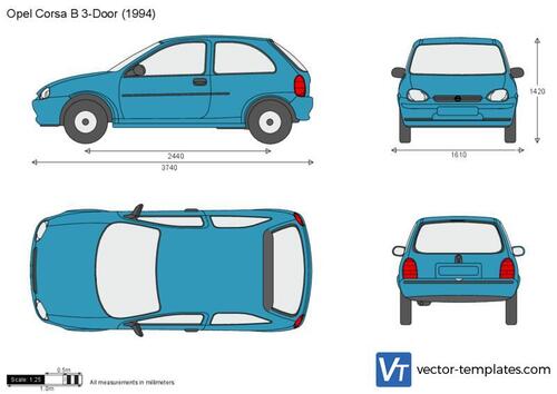 Opel Corsa B 3-Door