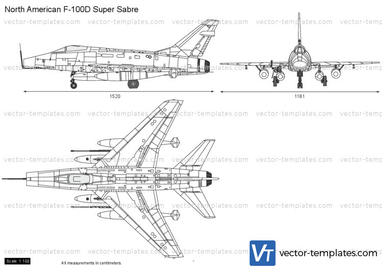 North American F-100D Super Sabre