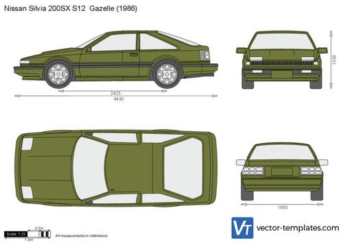 Nissan Silvia 200SX S12  Gazelle