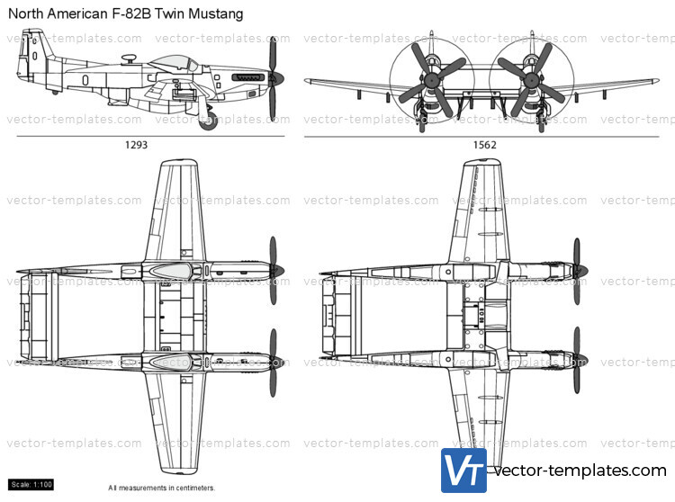 North American F-82B Twin Mustang