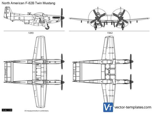 North American F-82B Twin Mustang