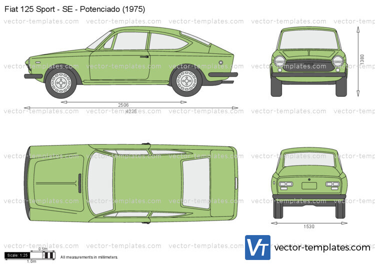 Fiat 125 Sport - SE - Potenciado