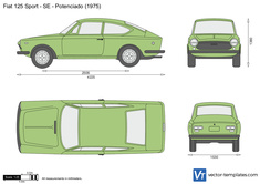 Fiat 125 Sport - SE - Potenciado