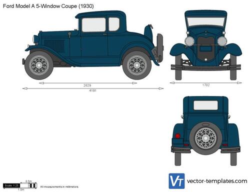 Ford Model A 5-Window Coupe