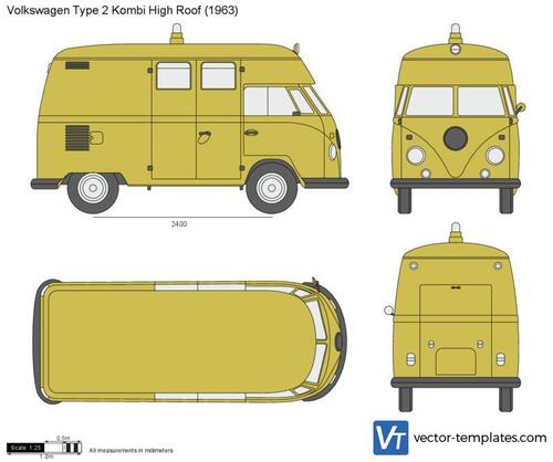 Volkswagen Type 2 Kombi High Roof