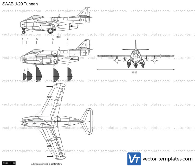 SAAB J 29 Tunnan