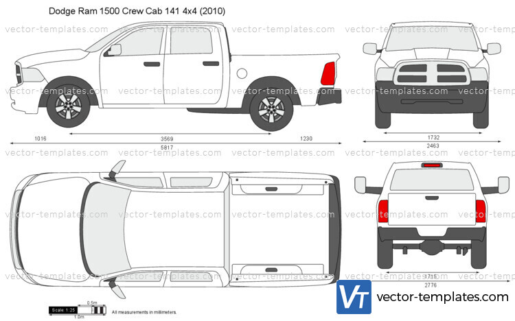 Dodge Ram 1500 Crew Cab 141 4x4