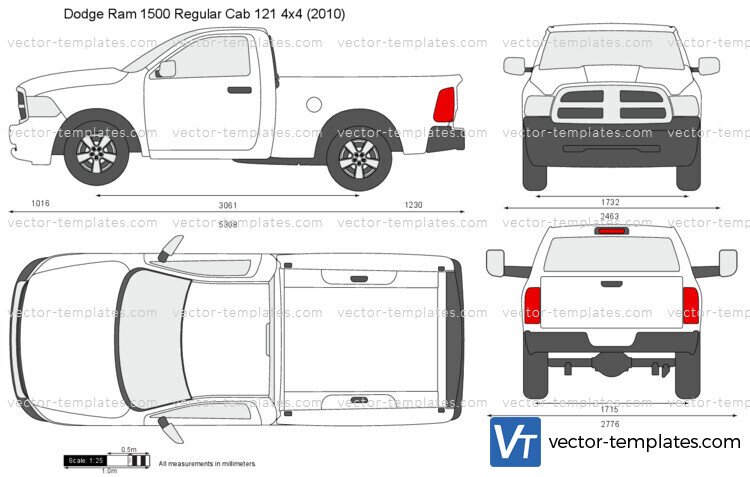 Dodge Ram 1500 Regular Cab 121 4x4