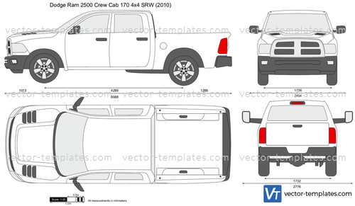 Dodge Ram 2500 Crew Cab 170 4x4 SRW