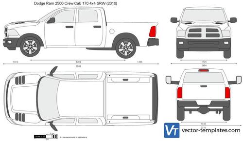 Dodge Ram 2500 Crew Cab 170 4x4 SRW