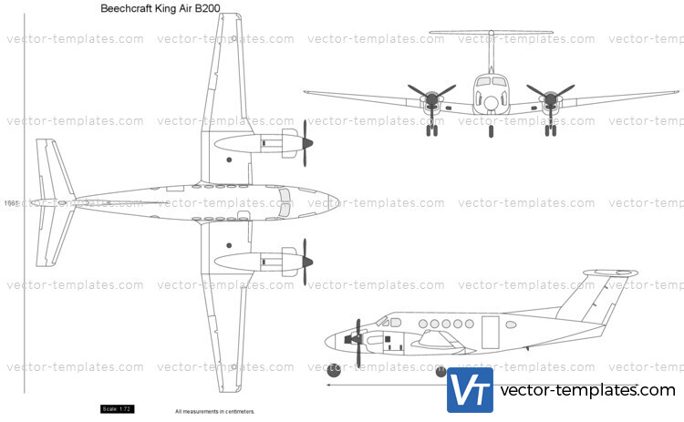 Download Templates - Modern airplanes - Beechcraft - Beechcraft ...