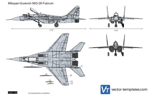 Mikoyan-Gurevich MiG-29 Fulcrum