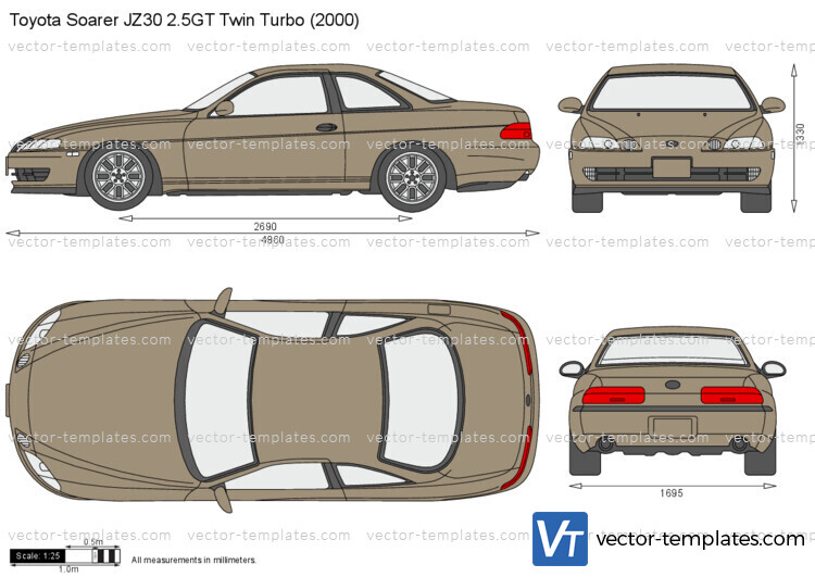 Toyota Soarer JZ30 2.5GT Twin Turbo