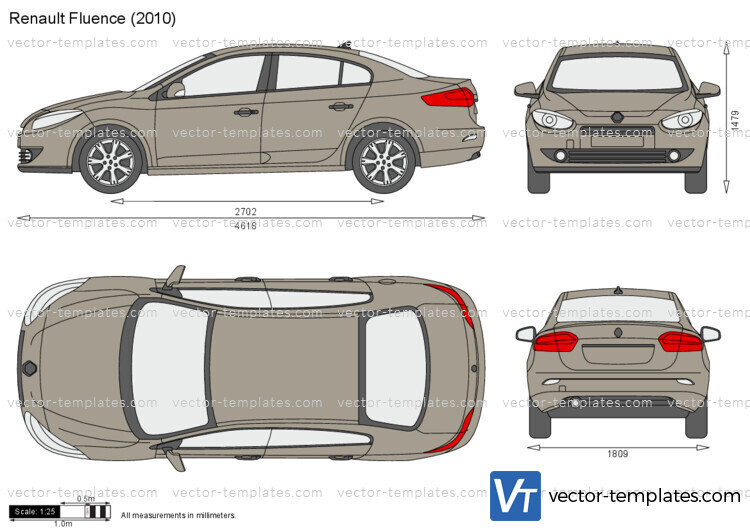 Renault fluence размер. Renault Fluence 2010 габариты. Рено Флюенс 2010 года габариты. Габариты Рено Флюенс 2012. Renault Fluence 2014 габариты.