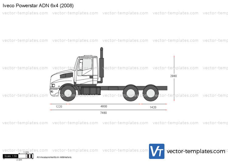 Iveco Powerstar ADN 6x4