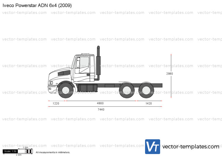 Iveco Powerstar ADN 6x4