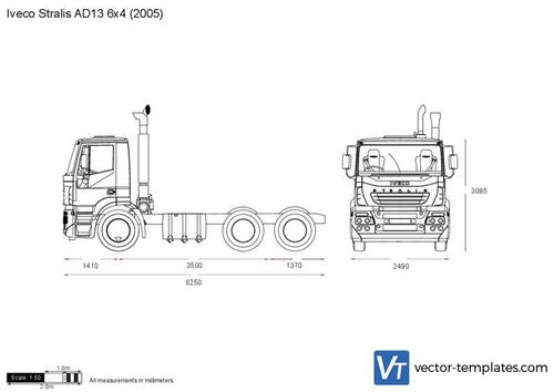 Iveco Stralis AD13 6x4