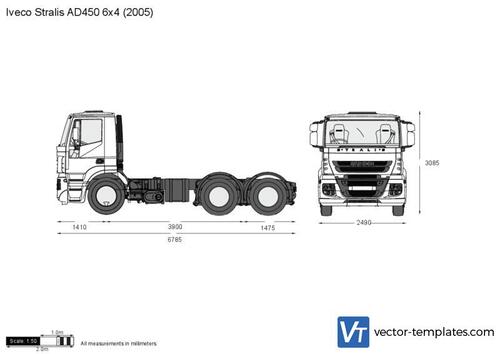 Iveco Stralis AD450 6x4