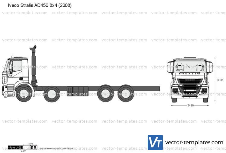 Iveco Stralis AD450 8x4